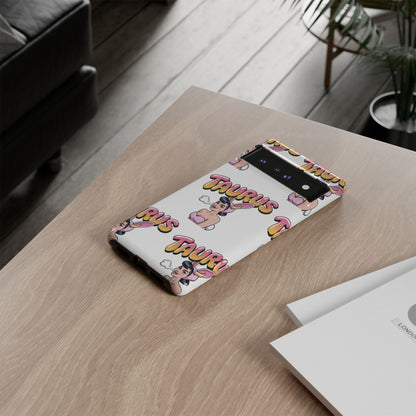 Stylish “Taurus” Phone Case, Cartoon Design