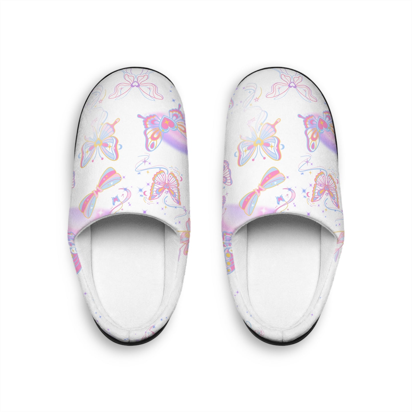 Butterfly Cozy Indoor Slippers, Women's Slippers