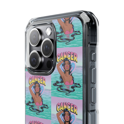 Cancer Zodiac MagSafe Clear Phone Case, Astrology Gift