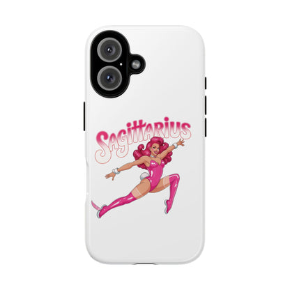 “Sagittarius” phone case Pink Dollar Bill Woman Bunny Costume