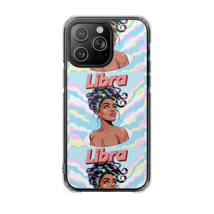 Libra Zodiac Clear MagSafe Phone Case