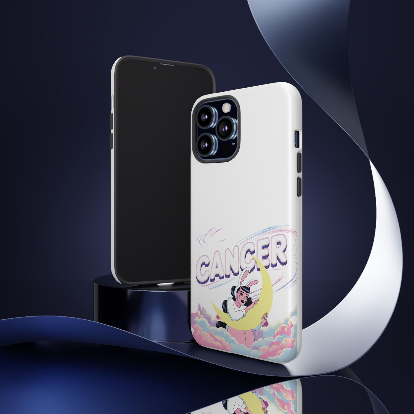 “Cancer” Zodiac Phone Case, Cute Cancer Case, Astrology Phone Cover