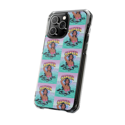 Cancer Zodiac MagSafe Clear Phone Case, Astrology Gift