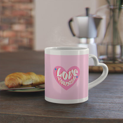 Heart-Shaped Love Mug | Motivational mug