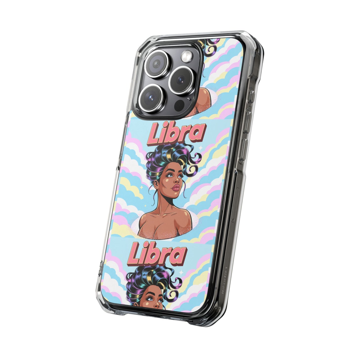 Libra Zodiac Clear MagSafe Phone Case