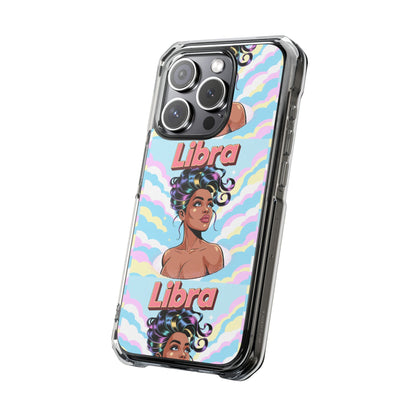 Libra Zodiac Clear MagSafe Phone Case