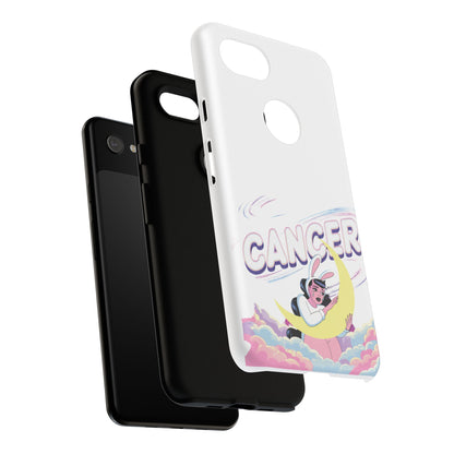 “Cancer” Zodiac Phone Case, Cute Cancer Case, Astrology Phone Cover