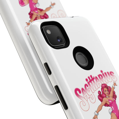 “Sagittarius” phone case Pink Dollar Bill Woman Bunny Costume