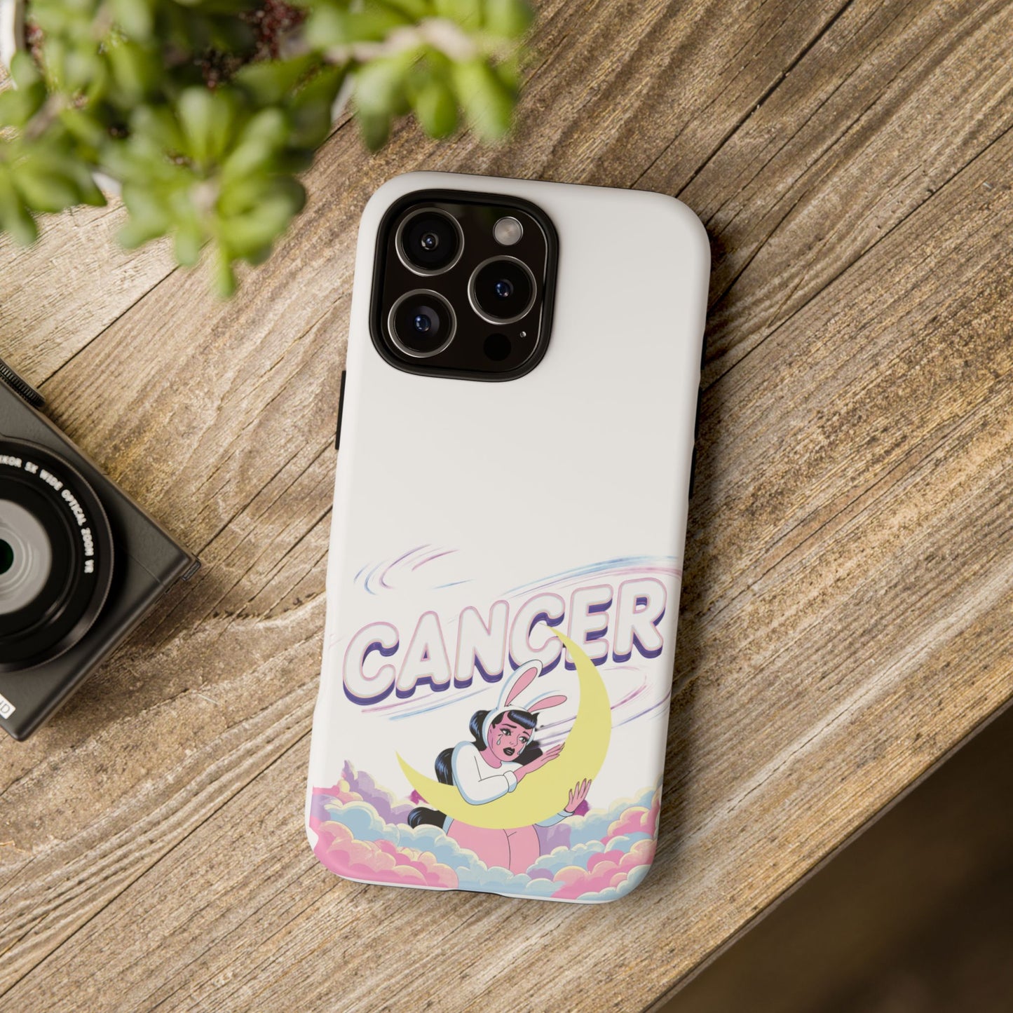 “Cancer” Zodiac Phone Case, Cute Cancer Case, Astrology Phone Cover