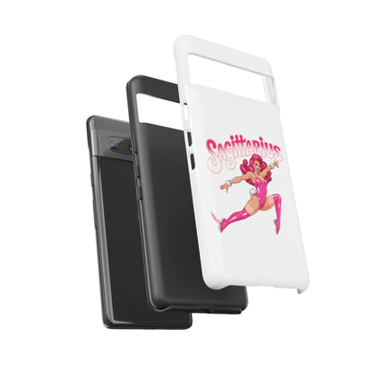 “Sagittarius” phone case Pink Dollar Bill Woman Bunny Costume