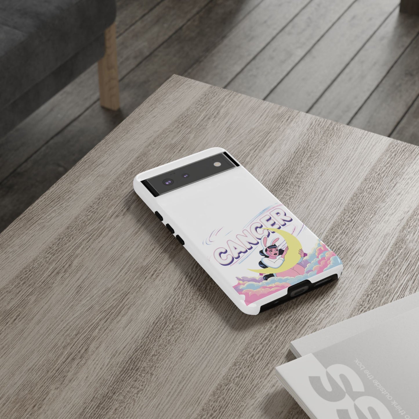 “Cancer” Zodiac Phone Case, Cute Cancer Case, Astrology Phone Cover