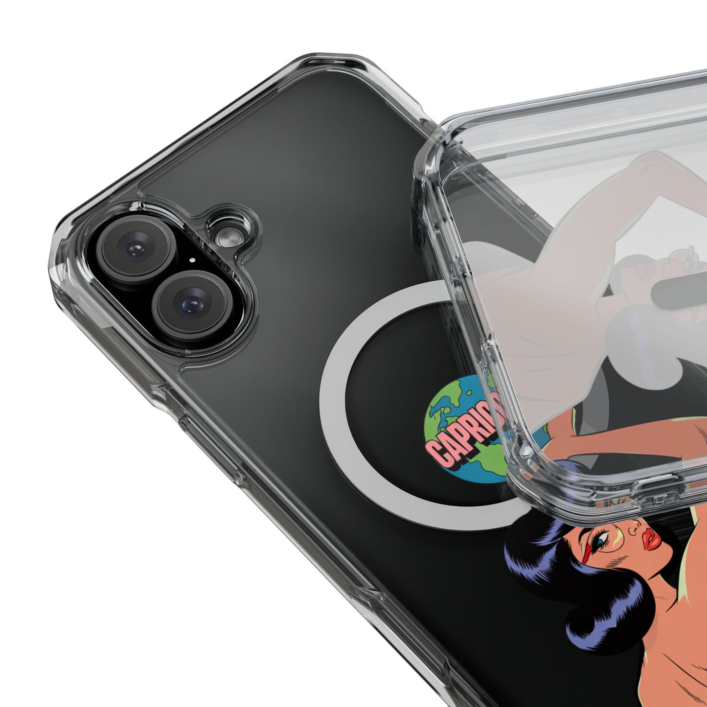 Capricorn MagSafe Clear Case, Zodiac Phone Cover, Astrology Gift