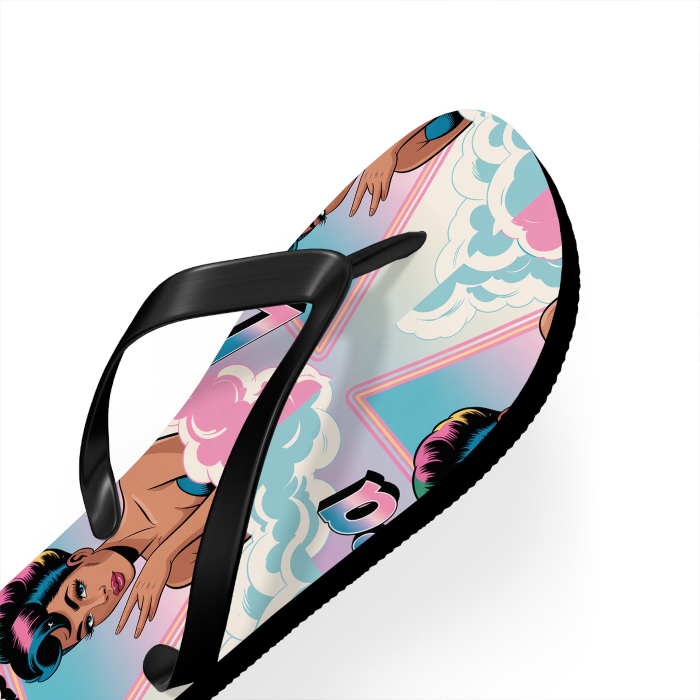 ‘LIBRA’ Flip Flops for Summer Fun, Vacation Footwear, Pool Party Essentials