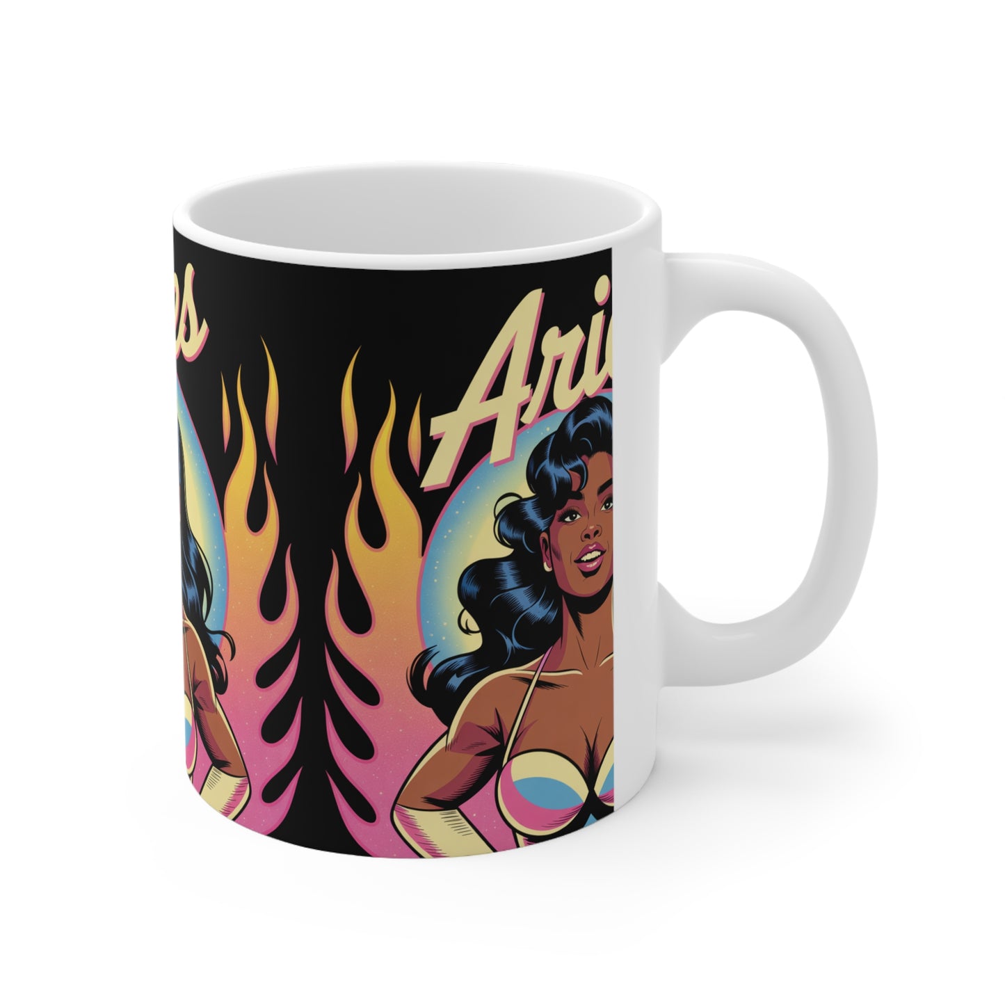 “ARIES” Ceramic Coffee Cups, 11oz