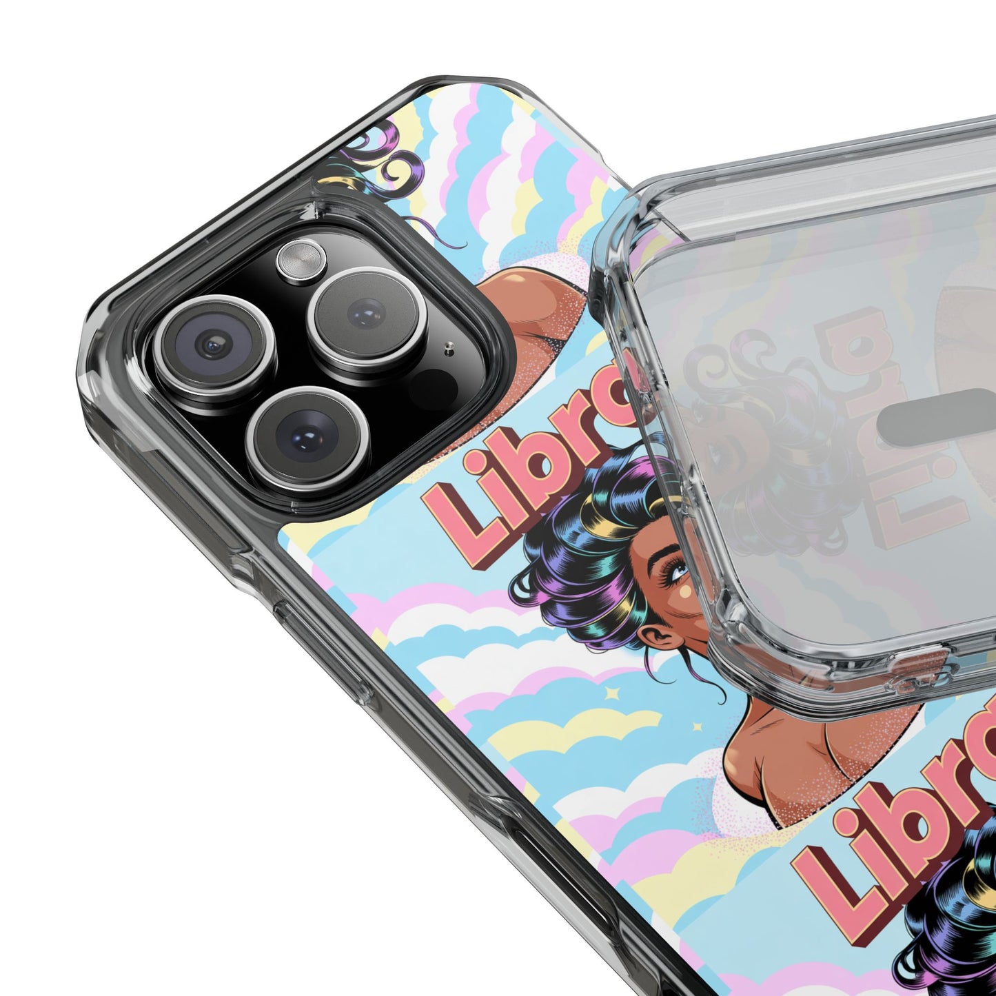 Libra Zodiac Clear MagSafe Phone Case