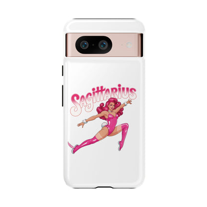 “Sagittarius” phone case Pink Dollar Bill Woman Bunny Costume
