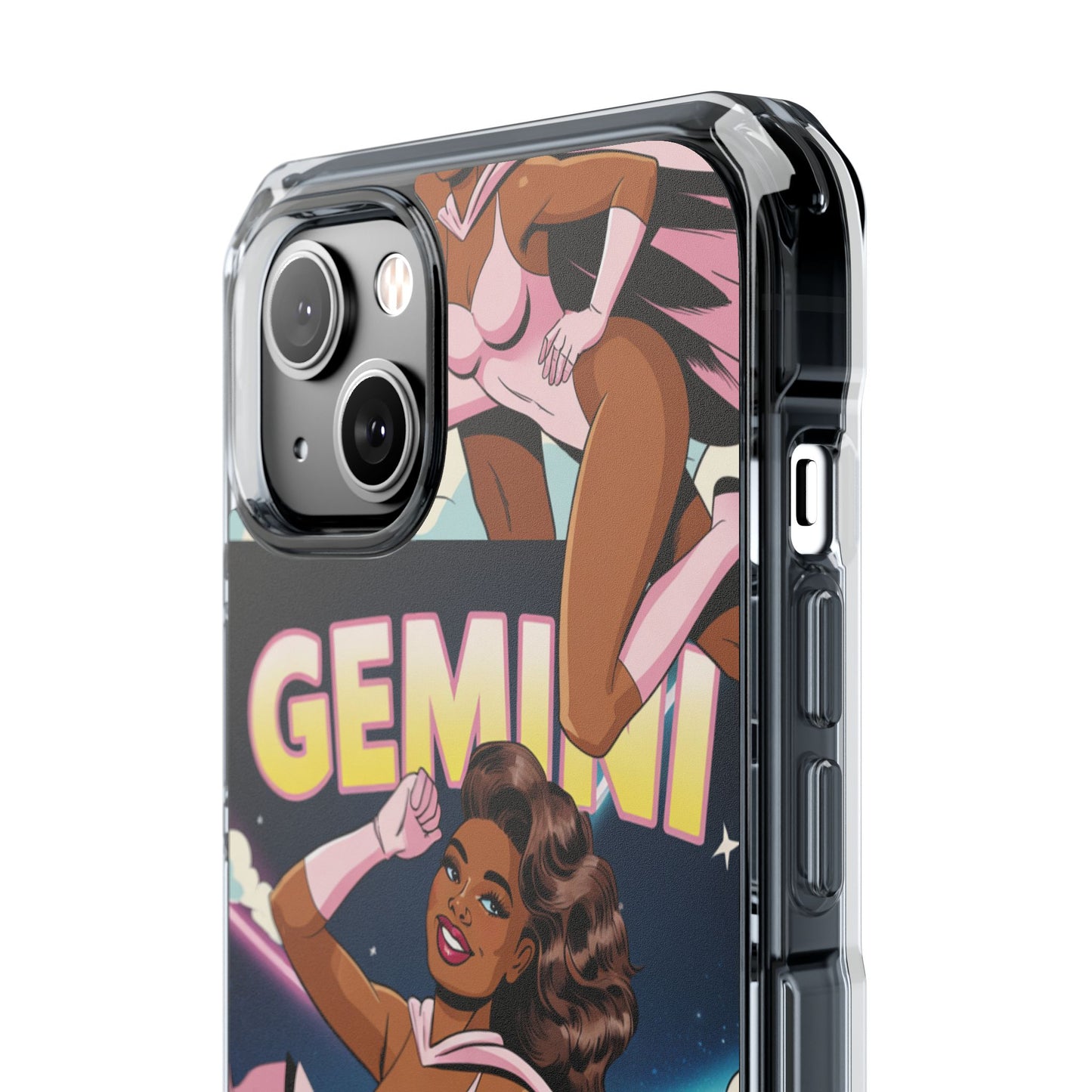 Gemini Zodiac MagSafe Clear Impact Case