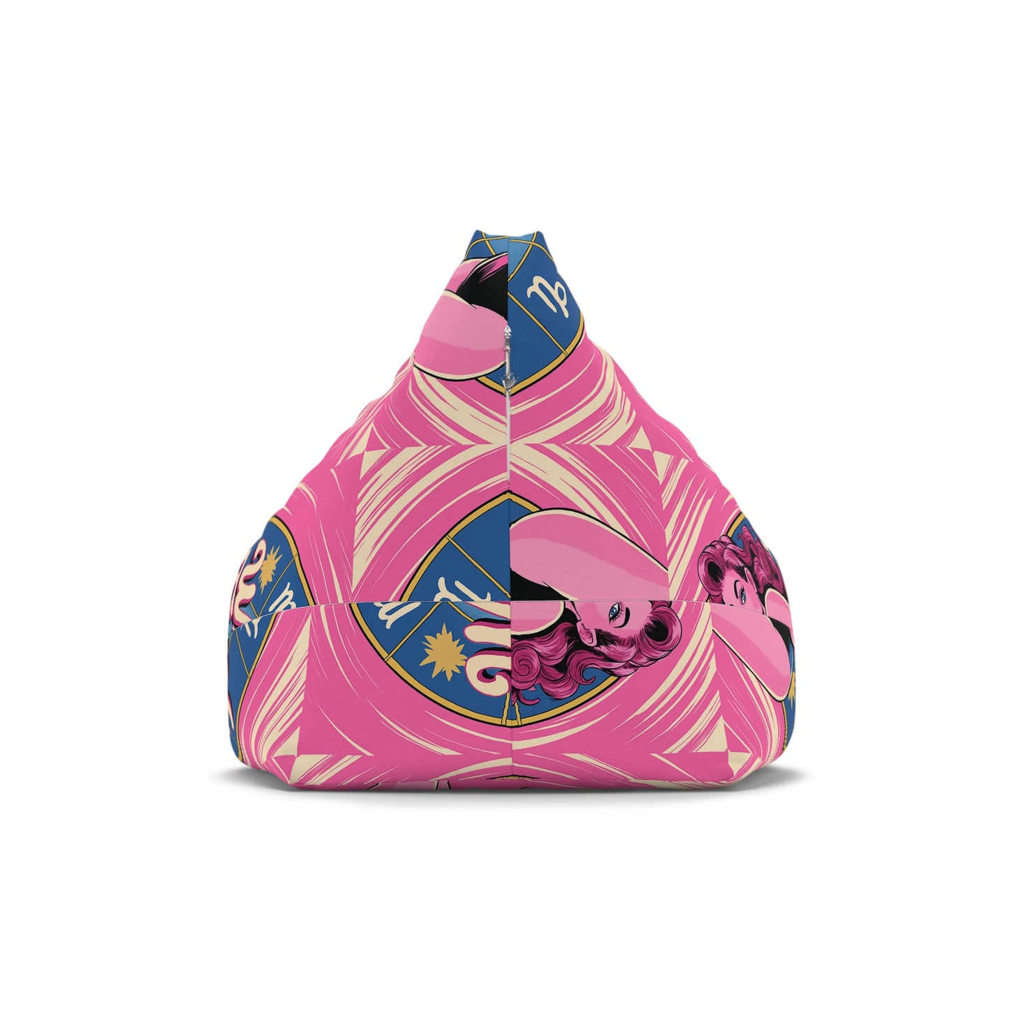 Wheel Of Fortune Bean Bag Chair Cover, Tarot