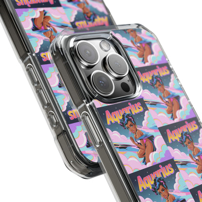 Aquarius Zodiac Phone Case, Phone Accessory for Aquarius