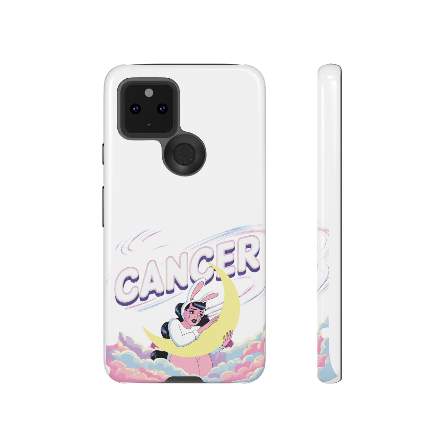 “Cancer” Zodiac Phone Case, Cute Cancer Case, Astrology Phone Cover