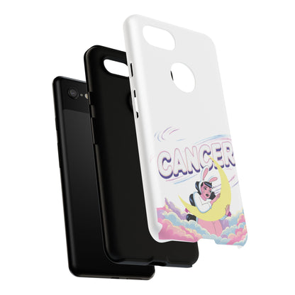 “Cancer” Zodiac Phone Case, Cute Cancer Case, Astrology Phone Cover