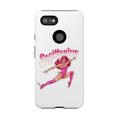 “Sagittarius” phone case Pink Dollar Bill Woman Bunny Costume