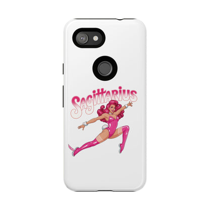 “Sagittarius” phone case Pink Dollar Bill Woman Bunny Costume