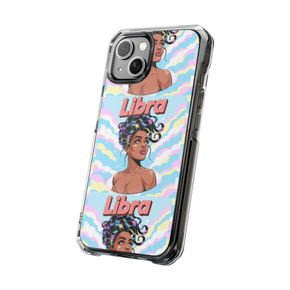 Libra Zodiac Clear MagSafe Phone Case