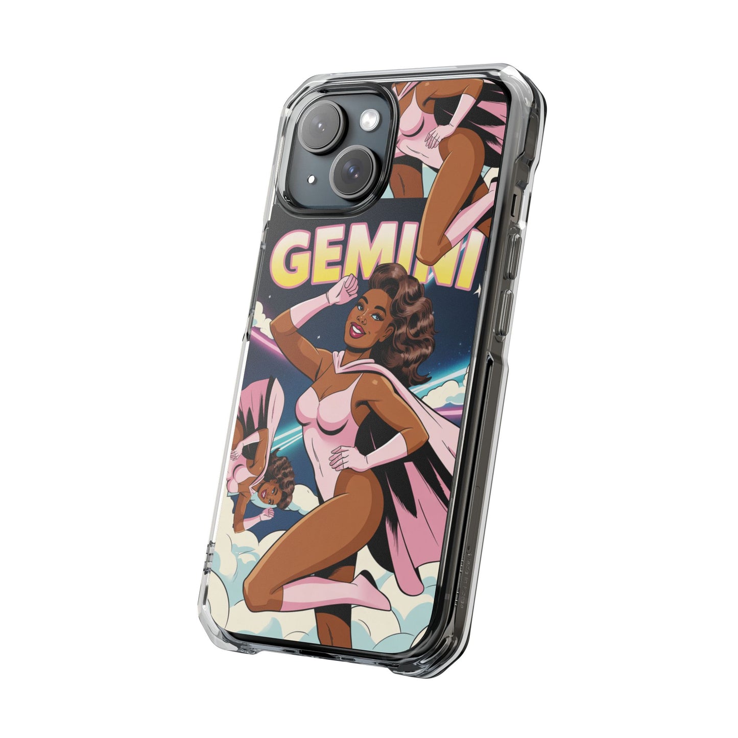 Gemini Zodiac MagSafe Clear Impact Case