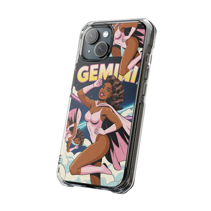 Gemini Zodiac MagSafe Clear Impact Case