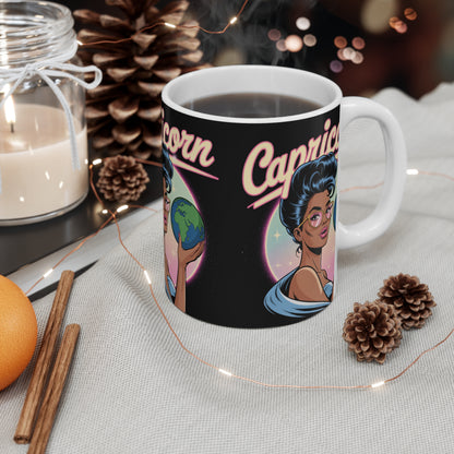 Capricorn Zodiac Mug, Astrology Coffee Cup