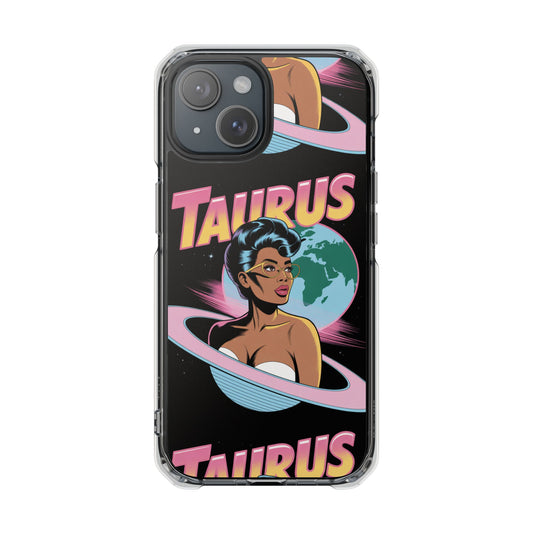 Taurus Phone Case, MagSafe Astrological Impact Case, Zodiac Sign Cover