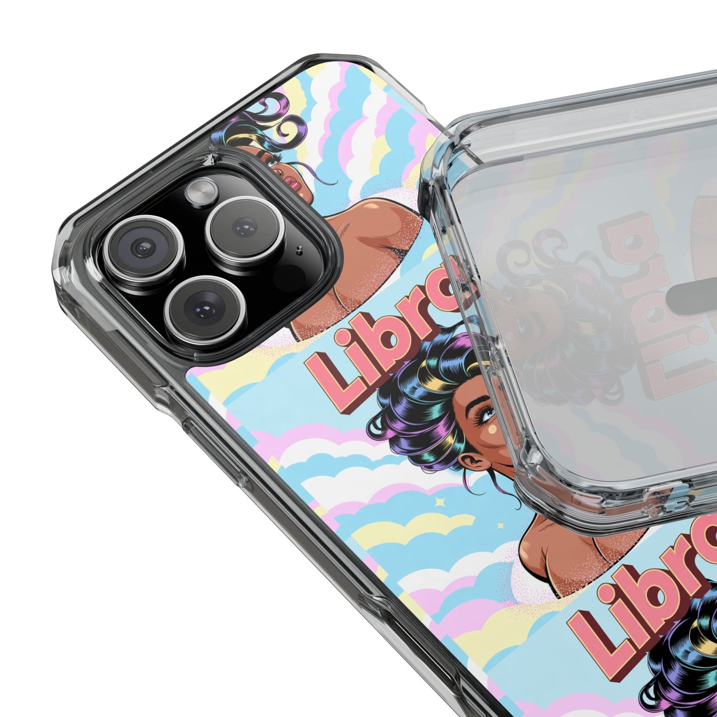 Libra Zodiac Clear MagSafe Phone Case
