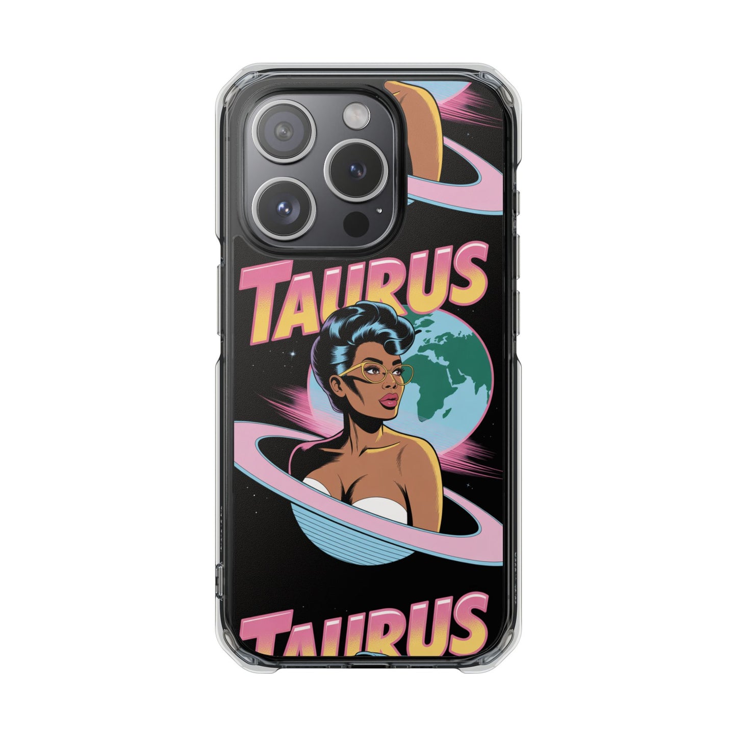 Taurus Phone Case, MagSafe Astrological Impact Case, Zodiac Sign Cover