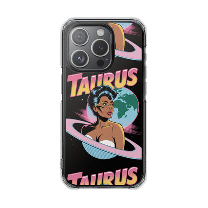 Taurus Phone Case, MagSafe Astrological Impact Case, Zodiac Sign Cover