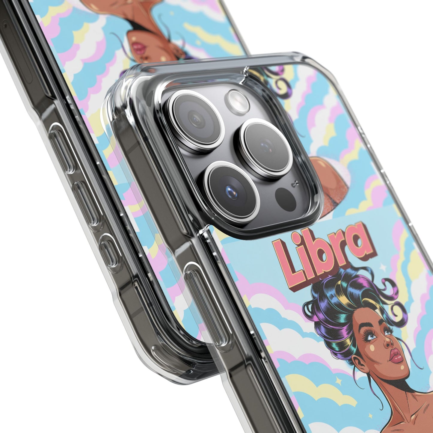 Libra Zodiac Clear MagSafe Phone Case