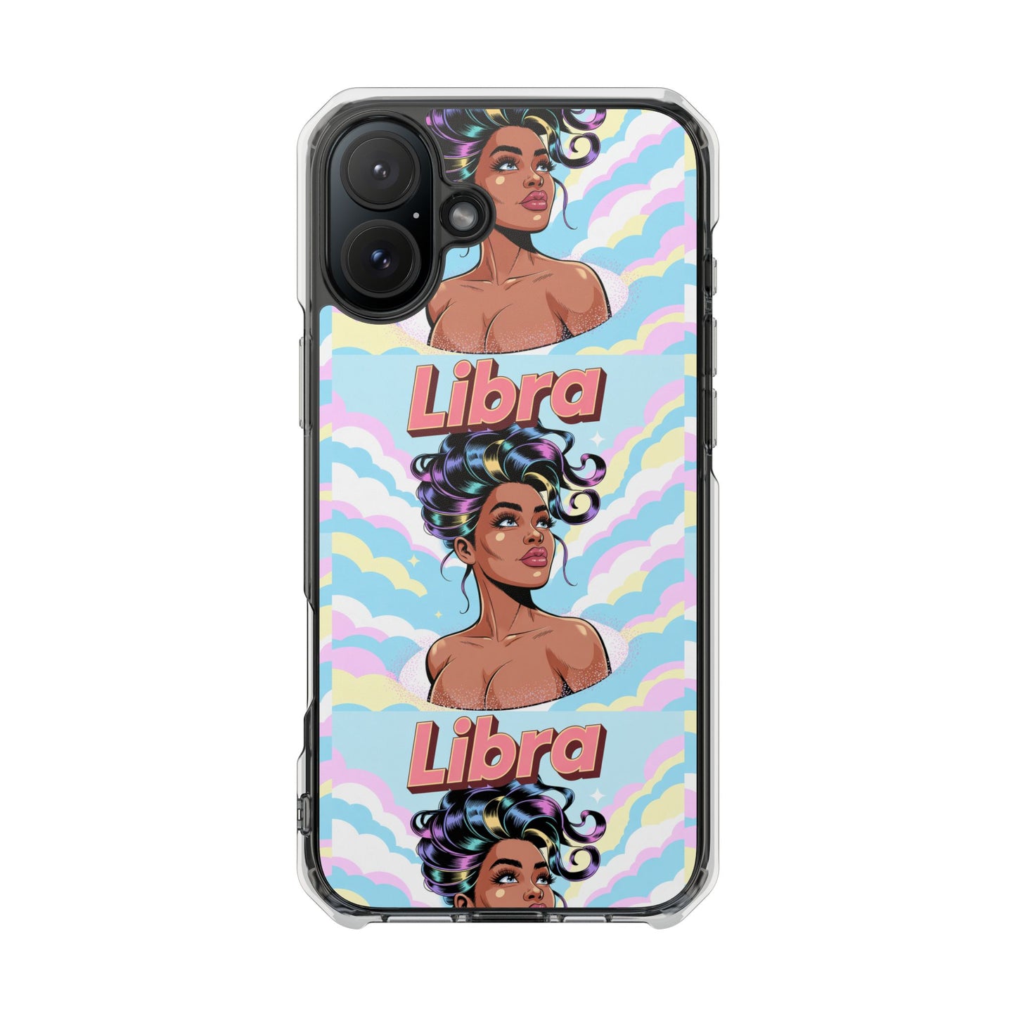 Libra Zodiac Clear MagSafe Phone Case