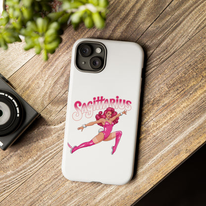 “Sagittarius” phone case Pink Dollar Bill Woman Bunny Costume