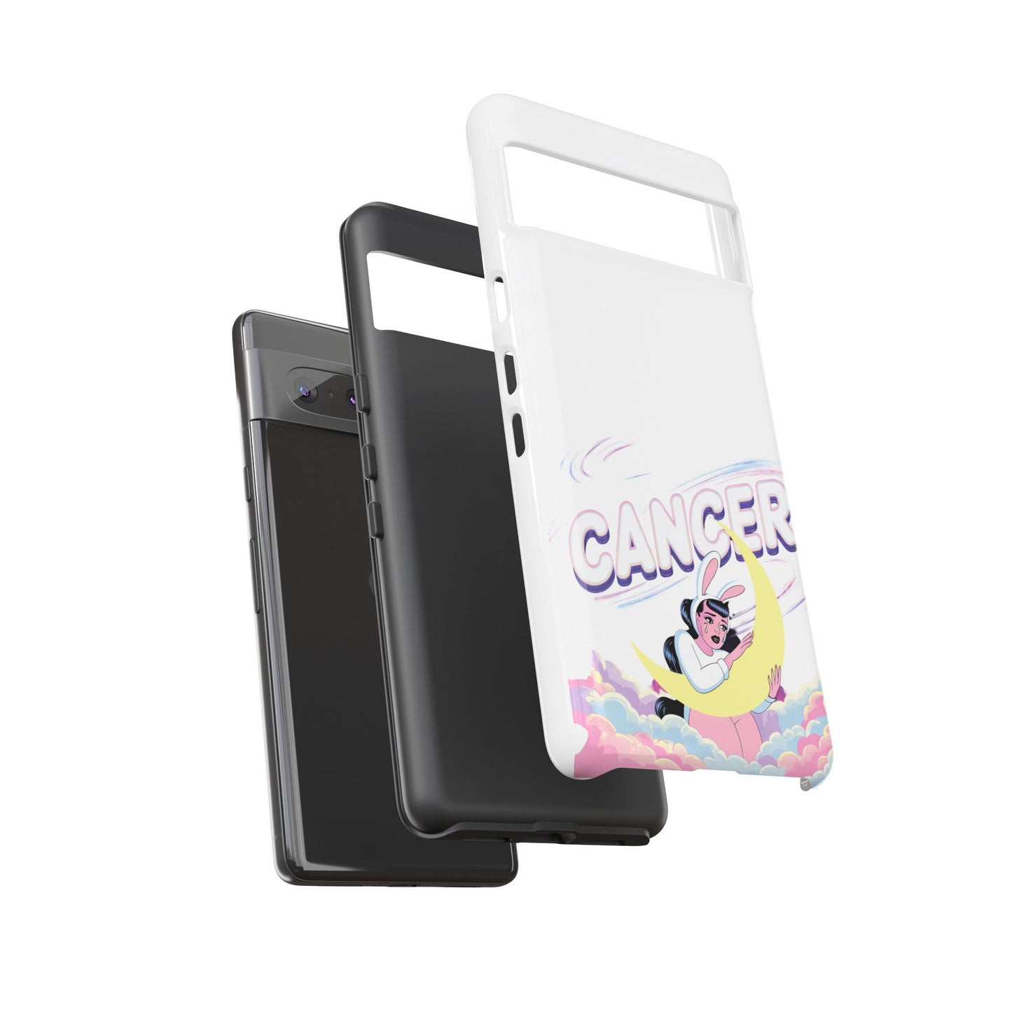 “Cancer” Zodiac Phone Case, Cute Cancer Case, Astrology Phone Cover