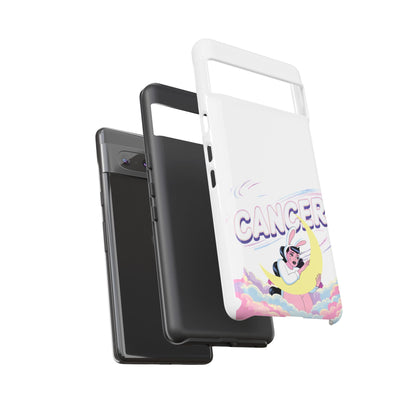 “Cancer” Zodiac Phone Case, Cute Cancer Case, Astrology Phone Cover