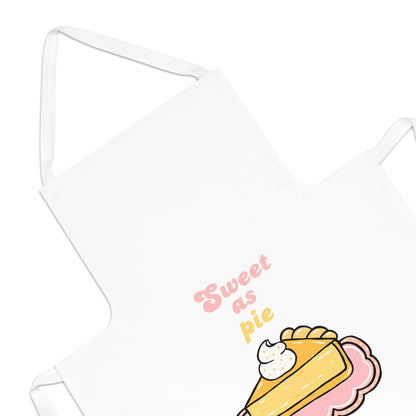 Sweet as Pie Adult Apron, Cute Kitchen Gift, Baking Accessories