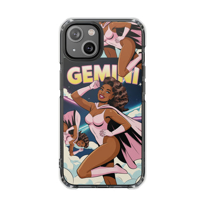 Gemini Zodiac MagSafe Clear Impact Case