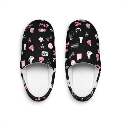 Women's Halloween Indoor Slippers - Cozy Footwear for Home