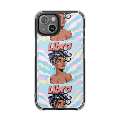 Libra Zodiac Clear MagSafe Phone Case