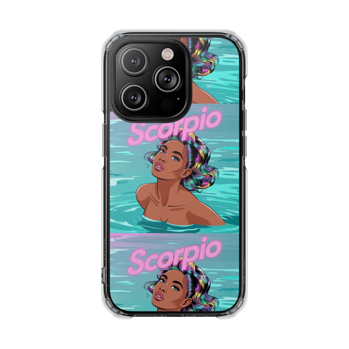 Scorpio Zodiac Clear MagSafe Phone Cases, Horoscope Cases