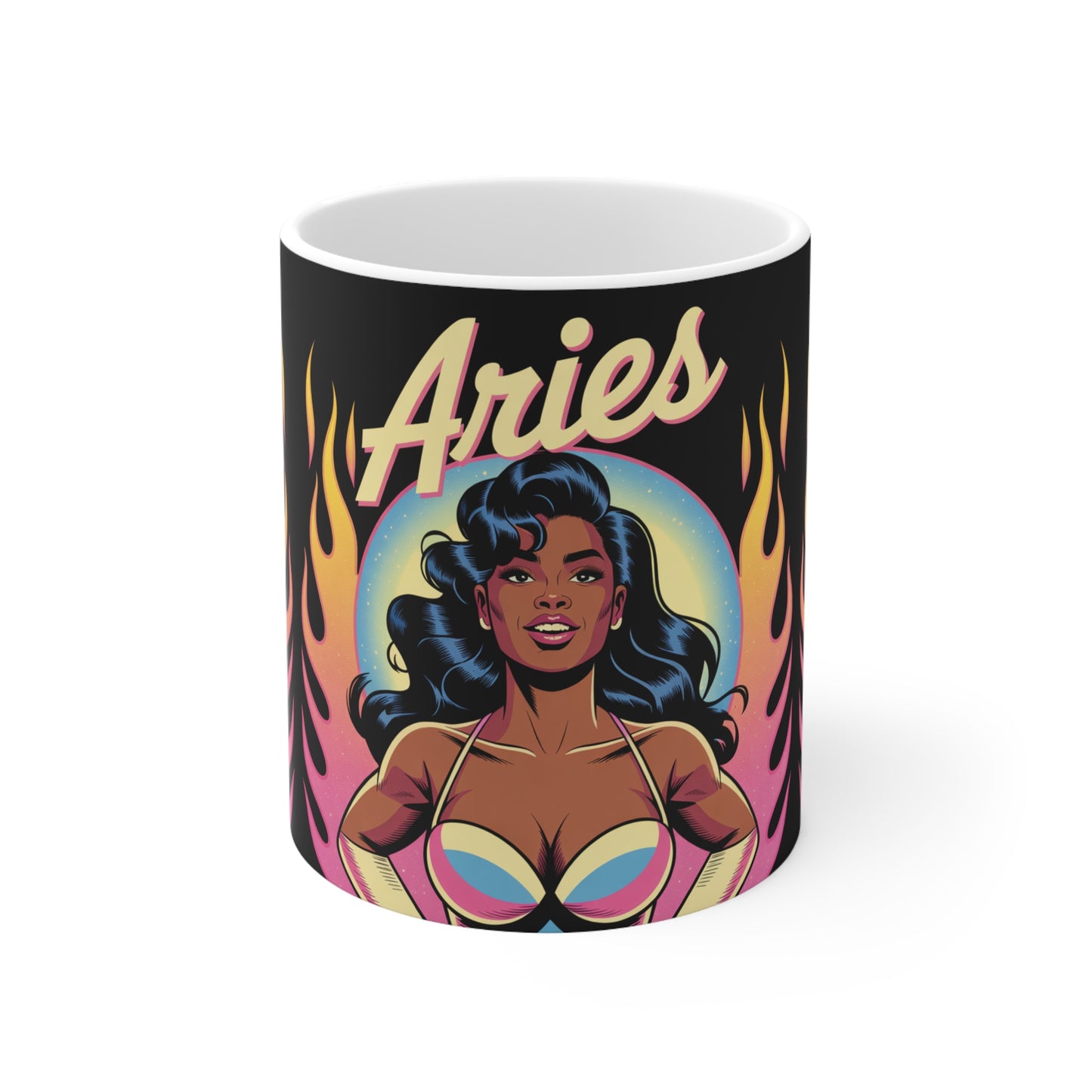 “ARIES” Ceramic Coffee Cups, 11oz