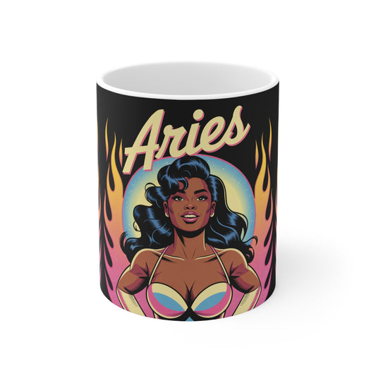 “ARIES” Ceramic Coffee Cups, 11oz
