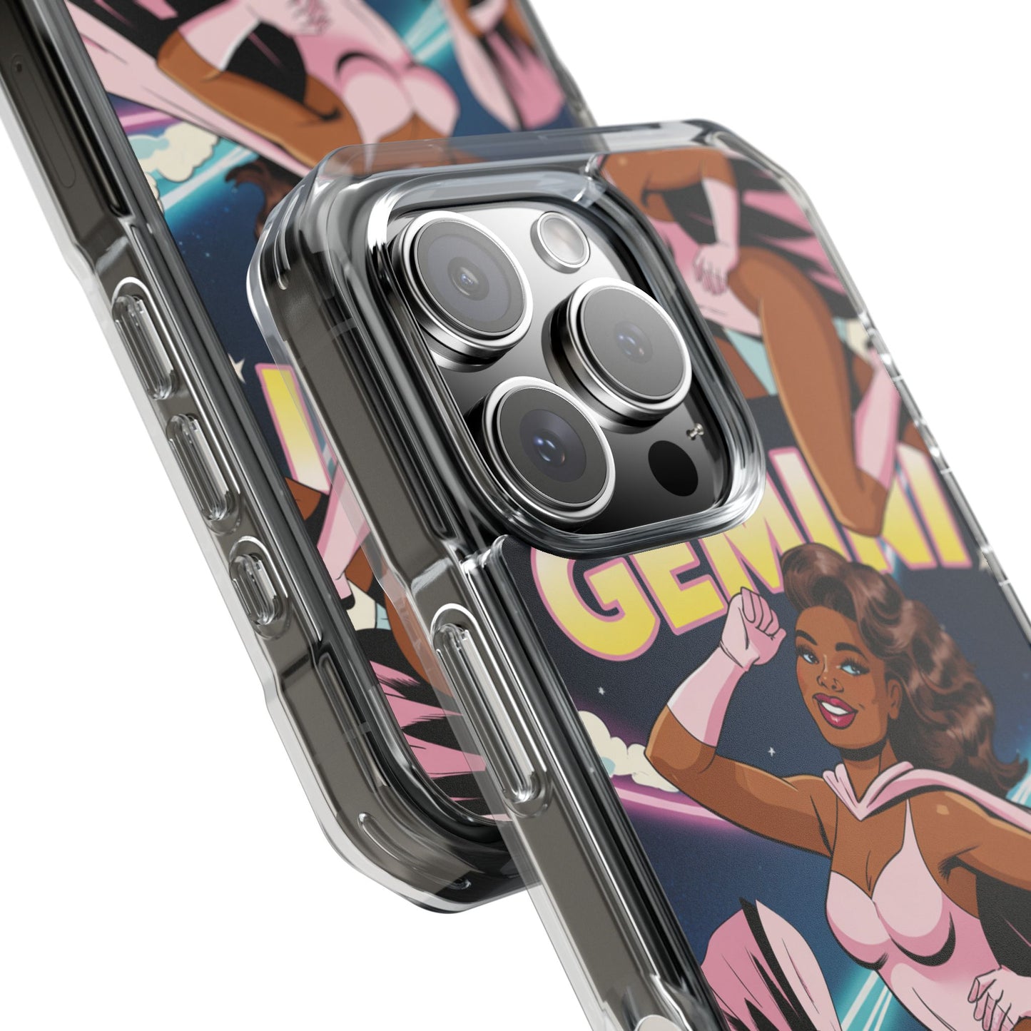Gemini Zodiac MagSafe Clear Impact Case