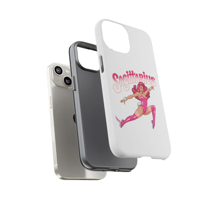 “Sagittarius” phone case Pink Dollar Bill Woman Bunny Costume
