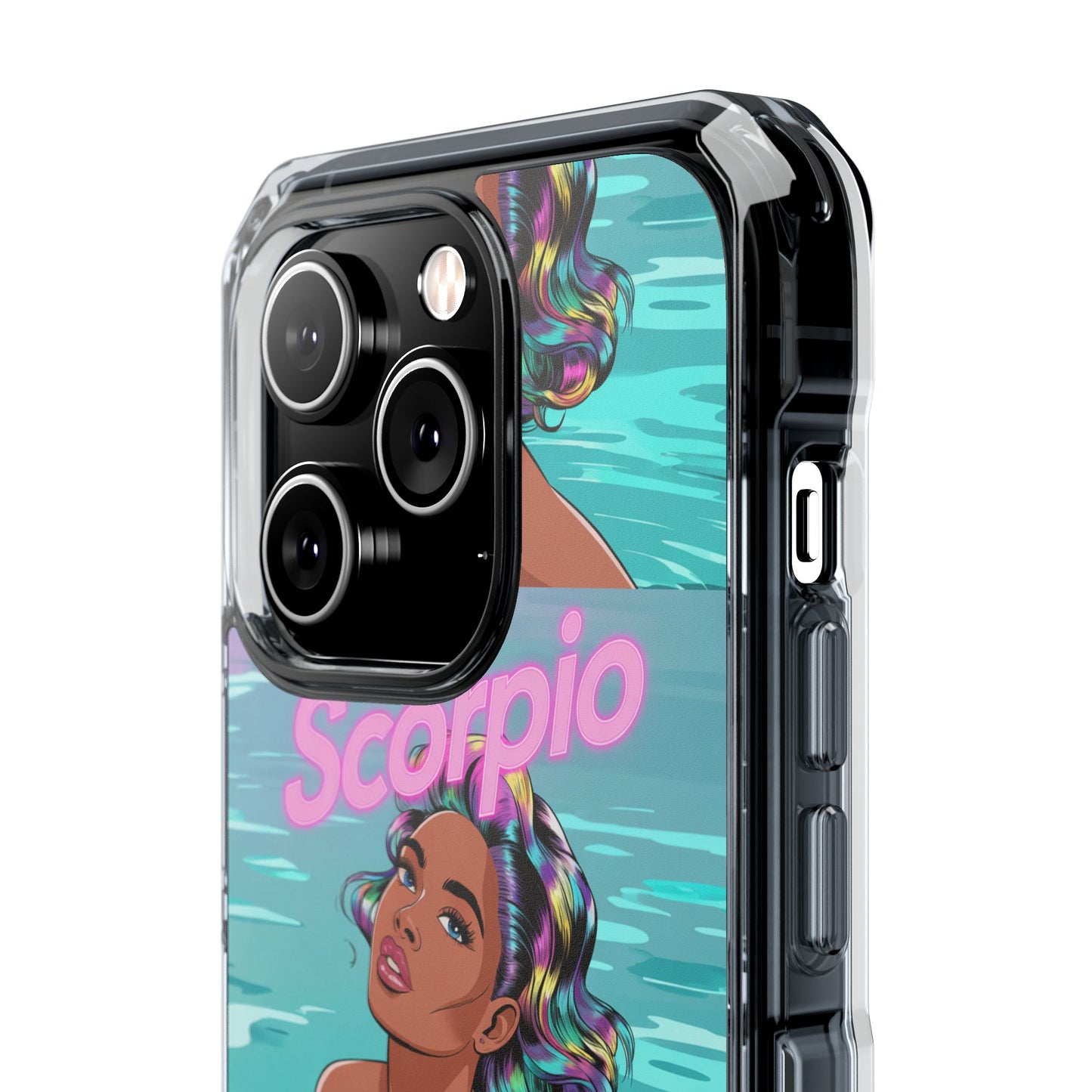 Scorpio Zodiac Clear MagSafe Phone Cases, Horoscope Cases